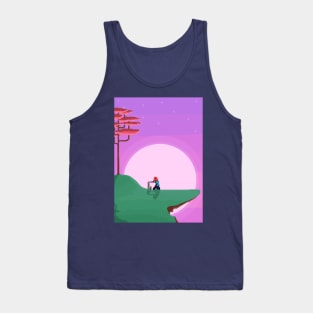 Moving on pixel art Tank Top